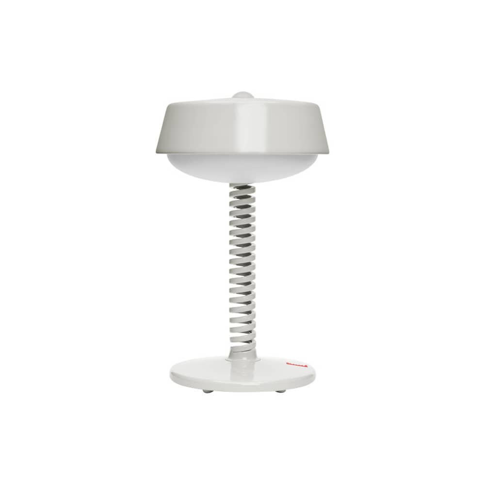 Lampada da esterno ricaricabile senza fili Bellboy metallo grigio beige metallo beige / Ø 18 x H 30 cm - Fatboy - Deserto - Acciaio, Alluminio, Polipropilene