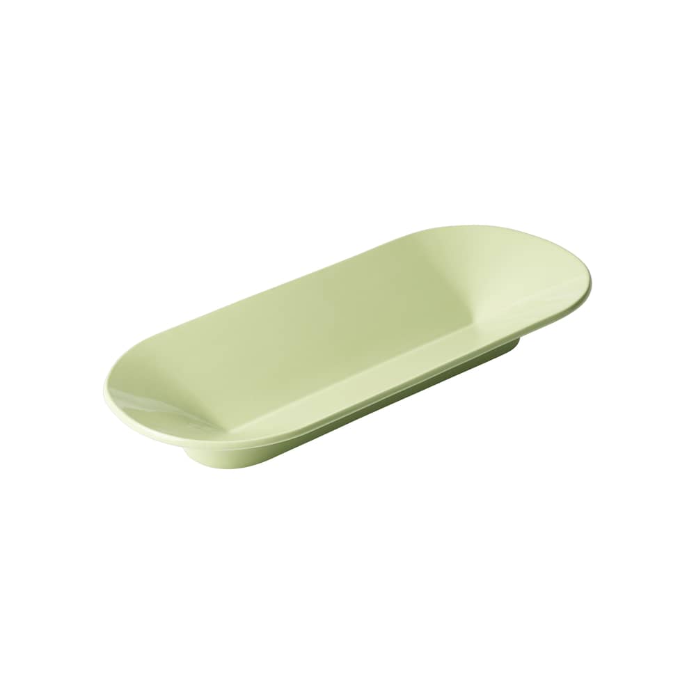 Tischgesteck Mere keramik grün / Platte - 51,5 x 21,5 cm - Muuto - Blassgrün - Sandstein