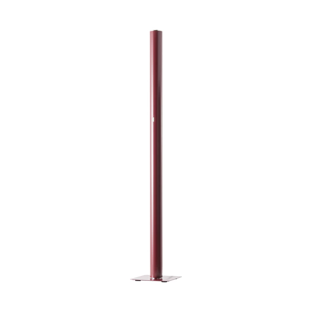 Ilio LED Floor lamp metal red / Bluetooth - H 175 cm - Artemide - Ruby - Painted aluminium, Painted steel