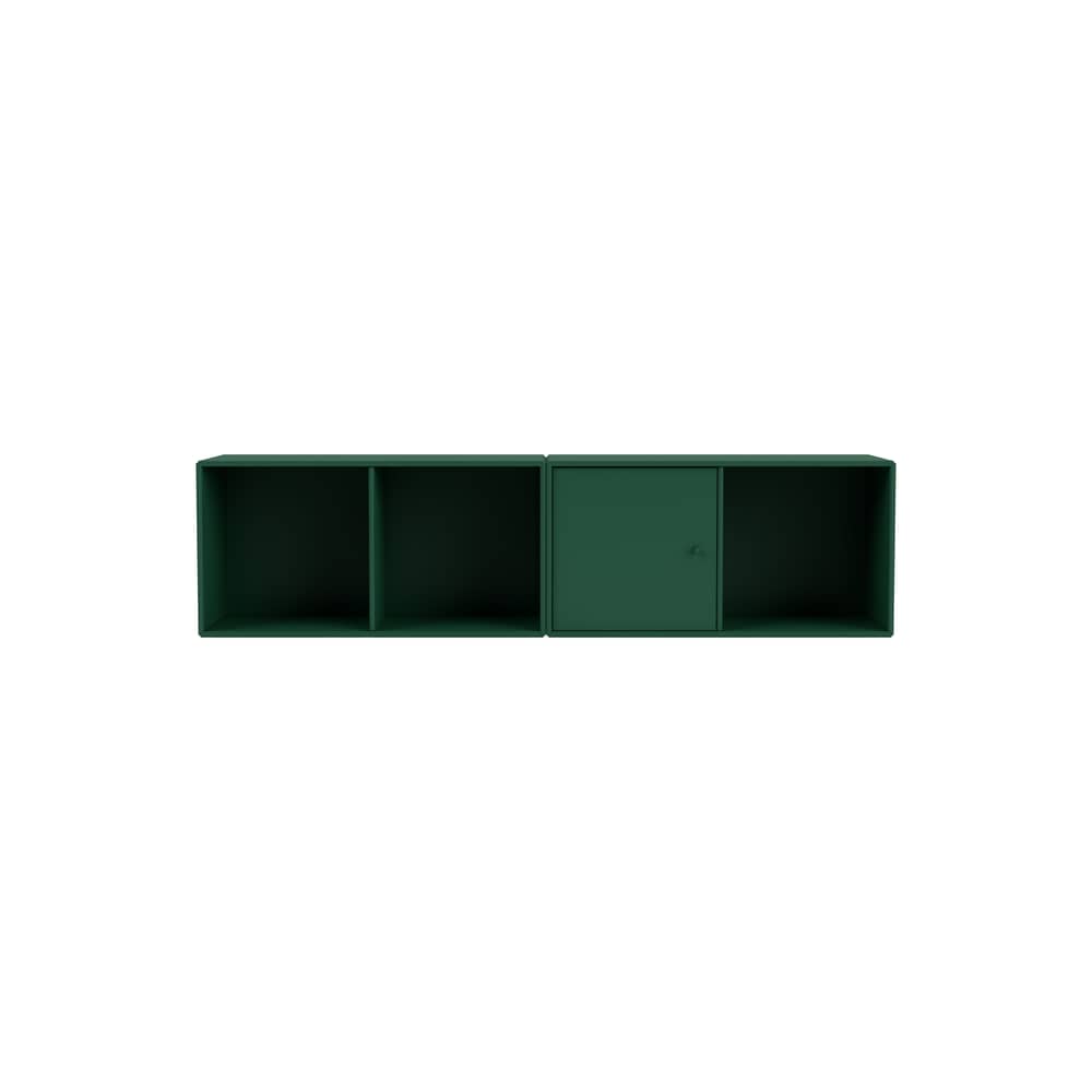 Rangement mural Line / L 139.2 x P 30 cm H 35.4 cm - MONTANA - Pine 136 - MDF laqué