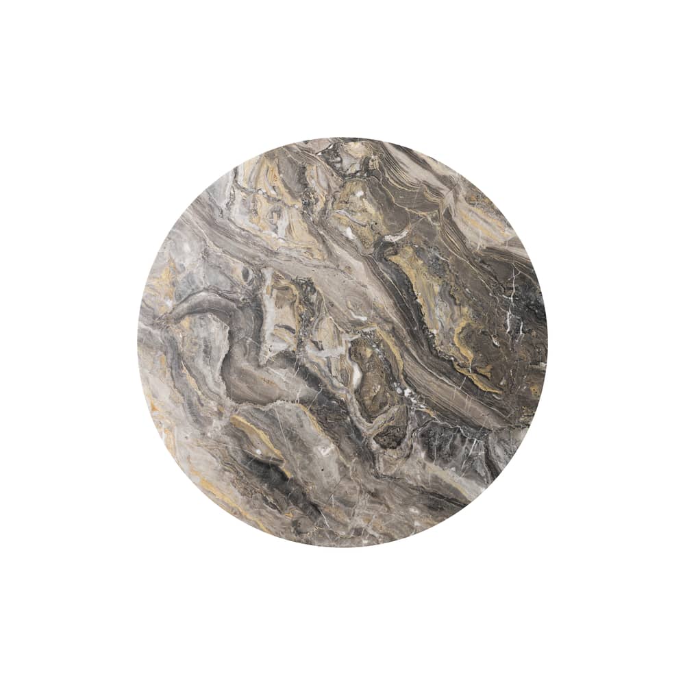  Accessory marble grey / Tray for Androgyne Coffee table Ø 63 cm - Audo Copenhagen - Tray / Marble Galaxy - Galaxy marble