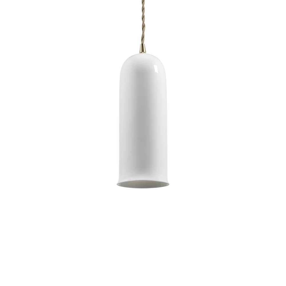 Sospensione Olympia n°2 ceramica bianco / Ø 9,3 x H 24,5 cm - Serax - N°2 / Ø 9,3 x H 24,5 cm - Porcellana