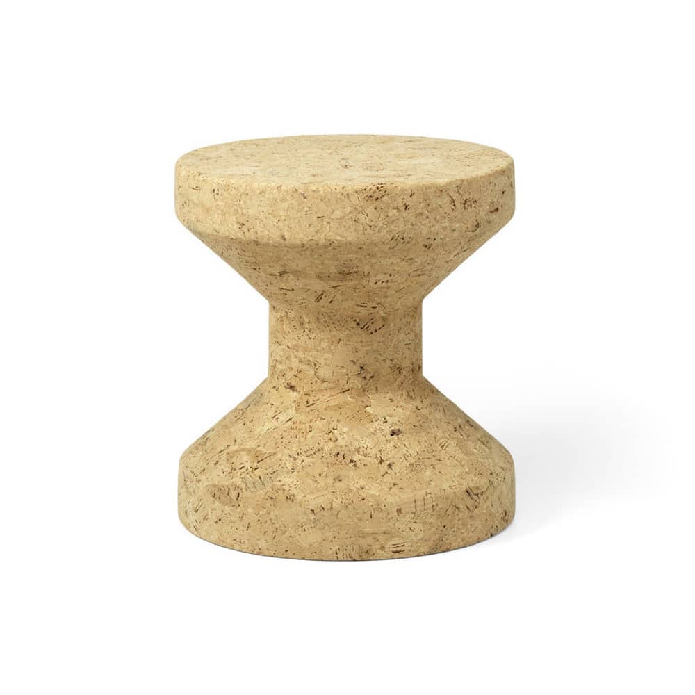 Cork Family - Modèle A Stool cork brown beige / Cork - Jasper Morrison, 2004 - Vitra - Model A - Cork
