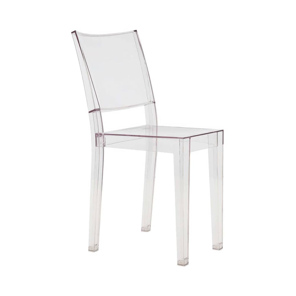 Chaise empilable La Marie plastique transparent / Philippe Starck, 1999 - Kartell - Cristal - Polycarbonate