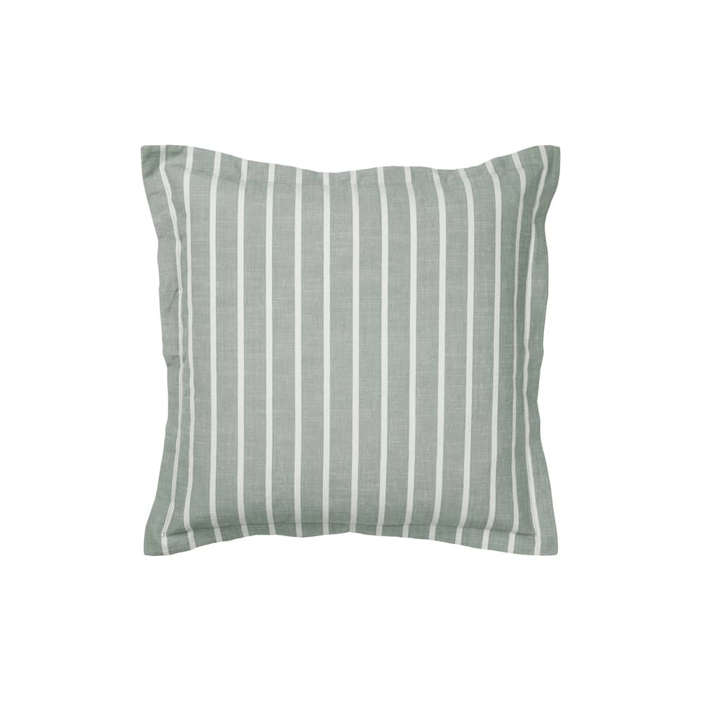 Marta Cushion cover textile green / 50 x 50 cm - BROSTE COPENHAGEN - Agave green - Cotton