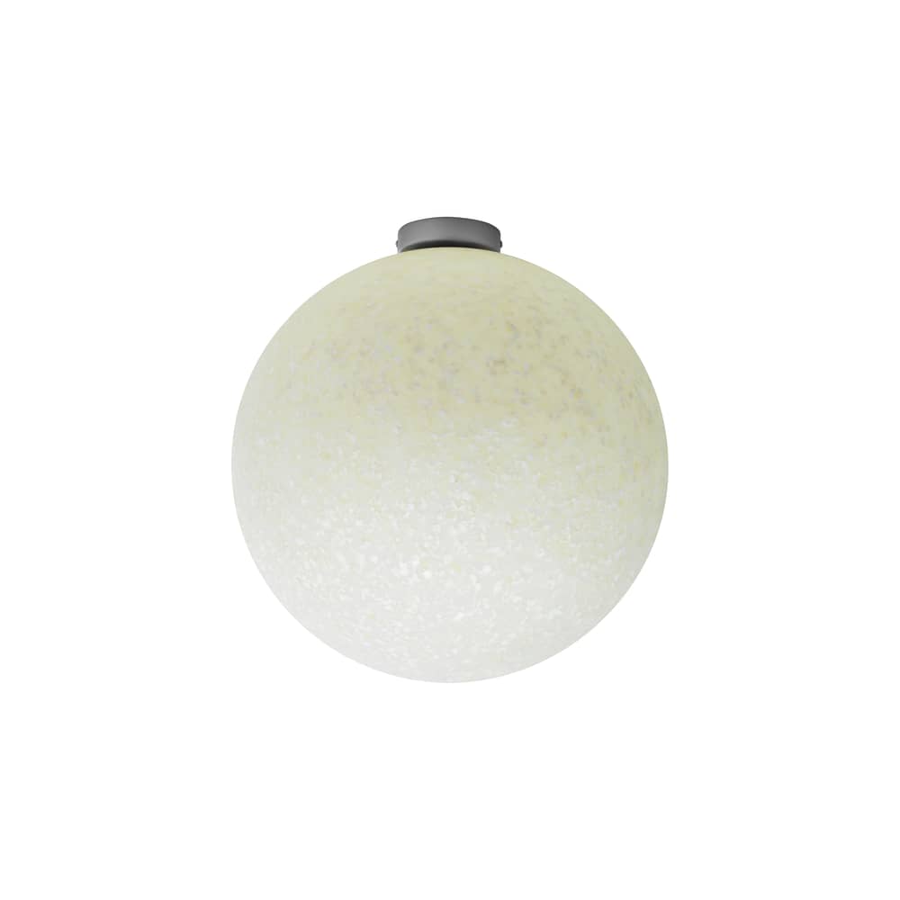 Deckenleuchte Pix plastikmaterial weiß / Ø 45 cm - Recycelt - Normann Copenhagen - Ø 45 cm / Weiß - Recyceltes Polyethylen