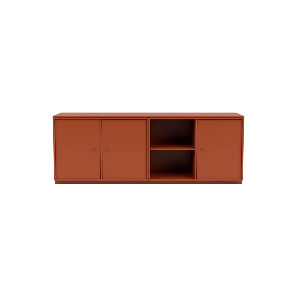 Save Dresser wood orange / W 139.2 x D 38 x H 51 cm - MONTANA - Hokkaido 162 - Lacquered MDF