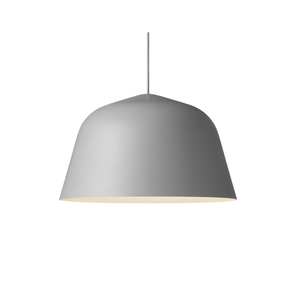 Suspension Ambit métal gris / Ø 40 cm - Muuto - Gris - Aluminium
