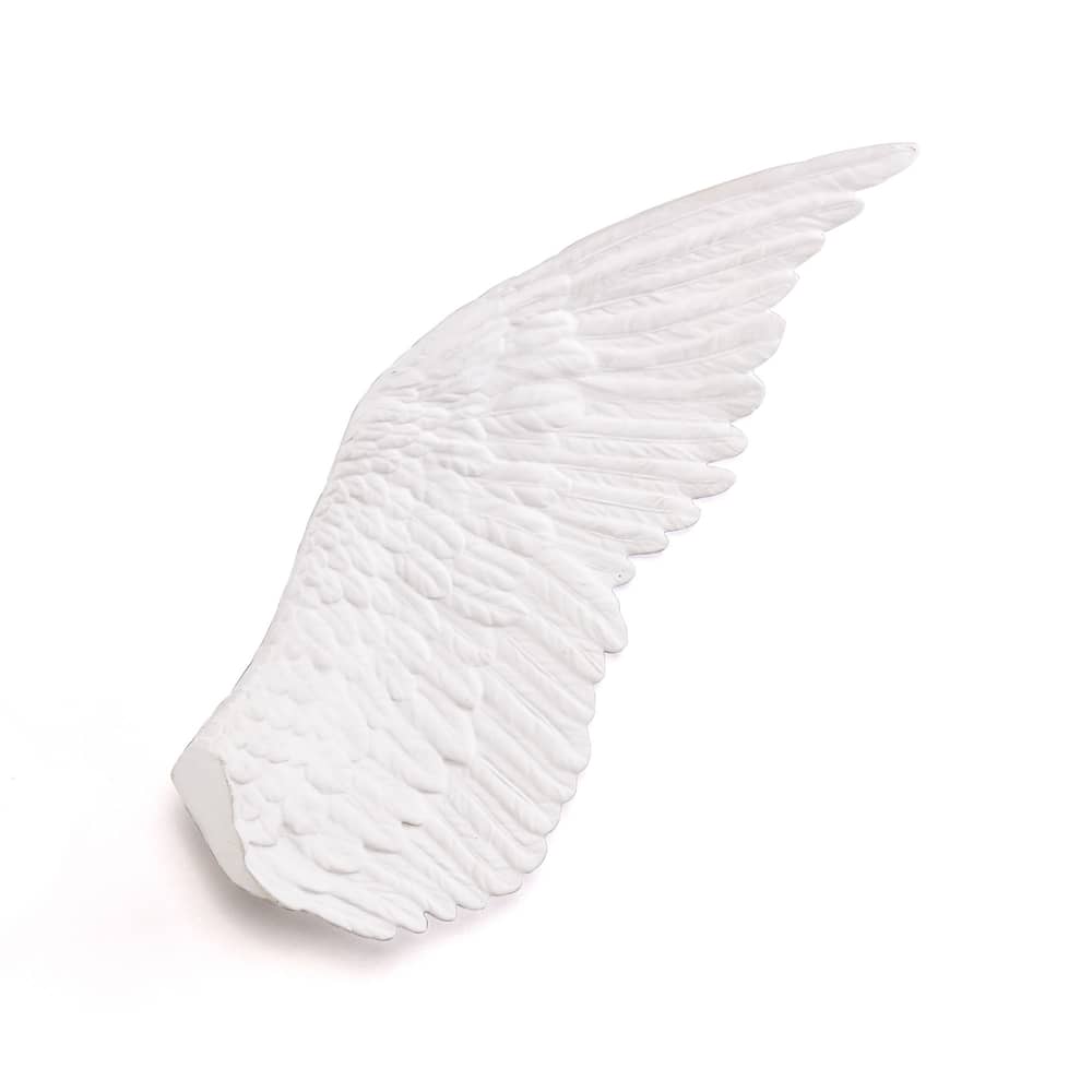 Décoration Memorabilia Mvsevm céramique blanc / Aile gauche (vue de dos) - H 80 cm - Seletti - Gauche (vu de dos) / Blanc - Porcelaine