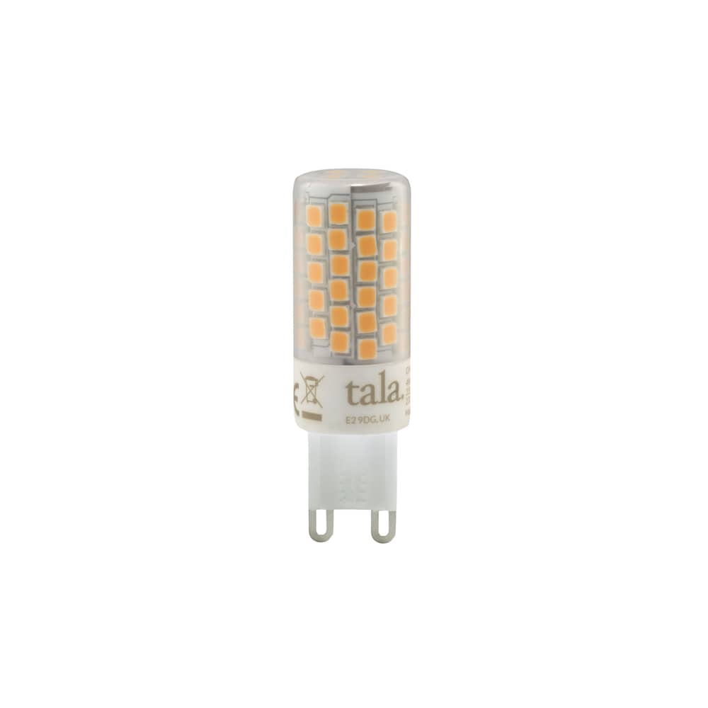 Lampadina LED G9 dimmable Capsule ceramica bianco / 3,6 W (= 37 W) - Bianco caldo - TALA - Lucido - Ceramica