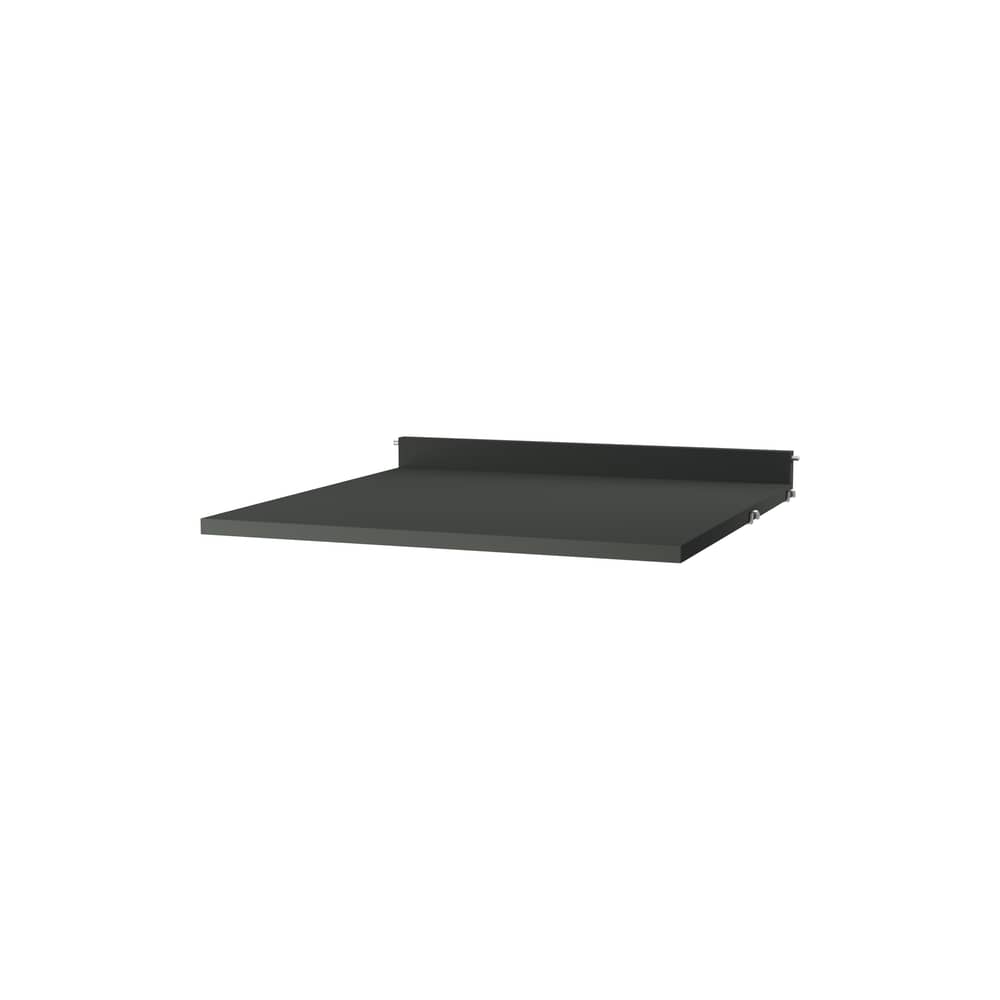 Bureau / L 58 x P 58 cm - String Furniture - Gris foncé - MDF laqué