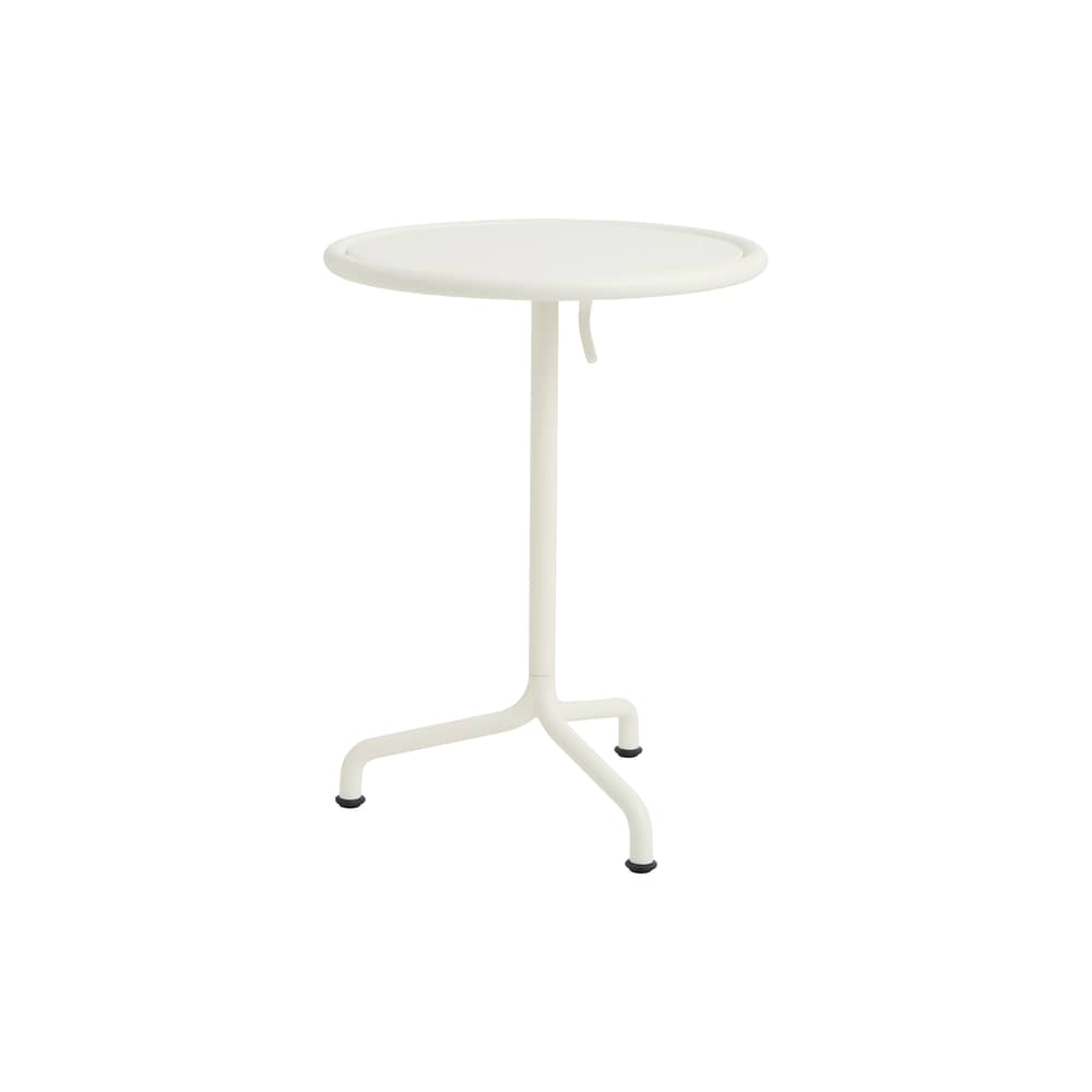 Runder Tisch Deville metall weiß / Ø 55 cm - Hay - Cremeweiß - 