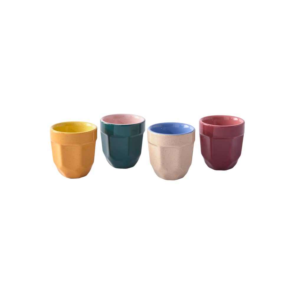 Espresso tazza by La Marzocco ceramica multicolore / Set di 4 - 100 ml - Pols Potten - Multicolore n. 1 - Ceramica smaltata