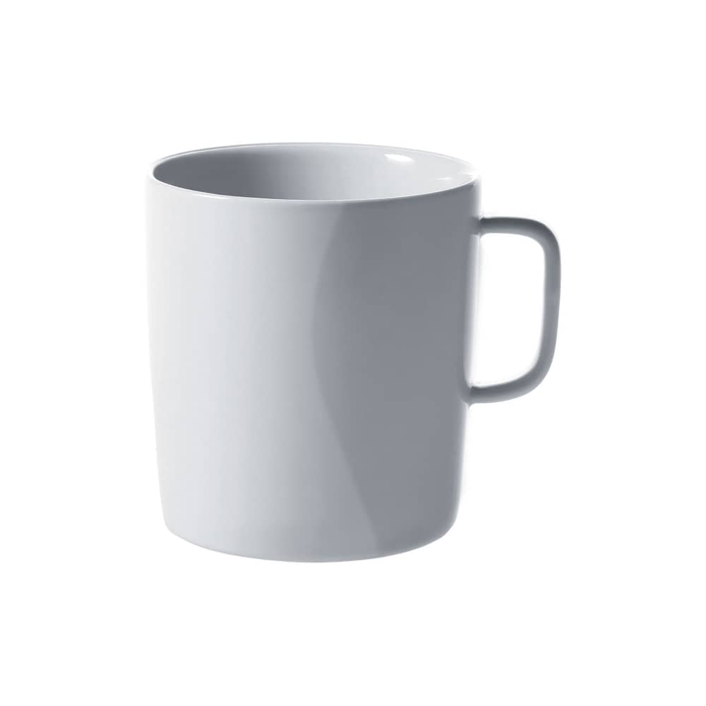 Mug Platebowlcup céramique blanc - Alessi - Blanc - Porcelaine