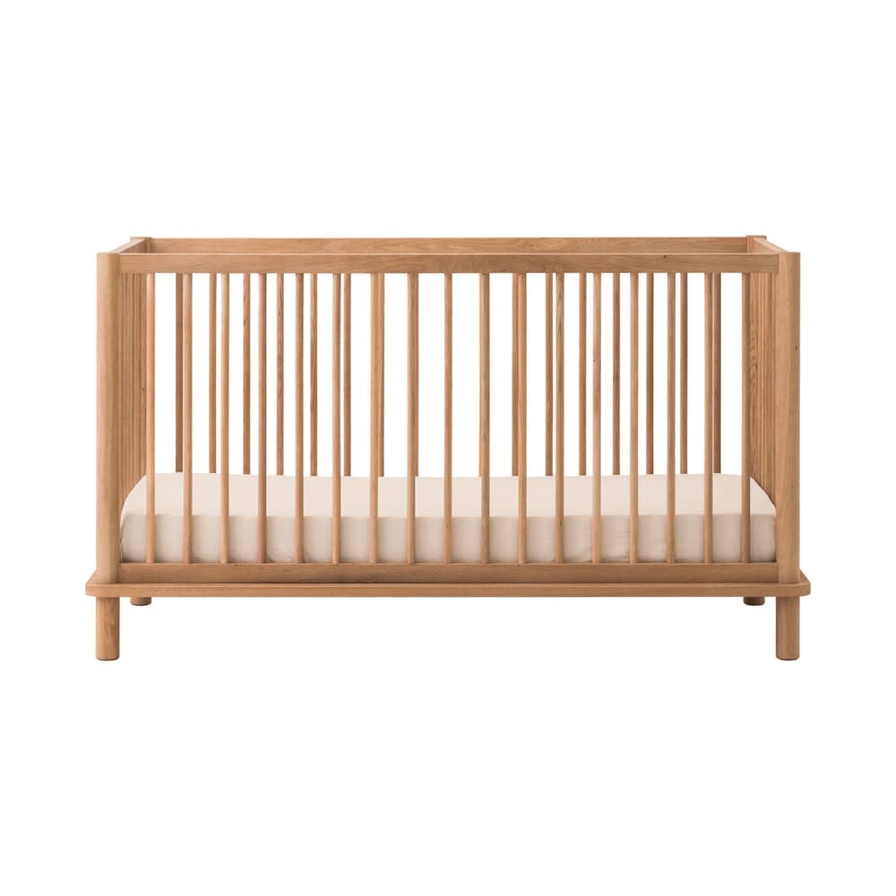 Lettino evolutivo Latitude legno naturale / 82 x 152 cm - NOBODINOZ - Letto per bambini - Rovere massello