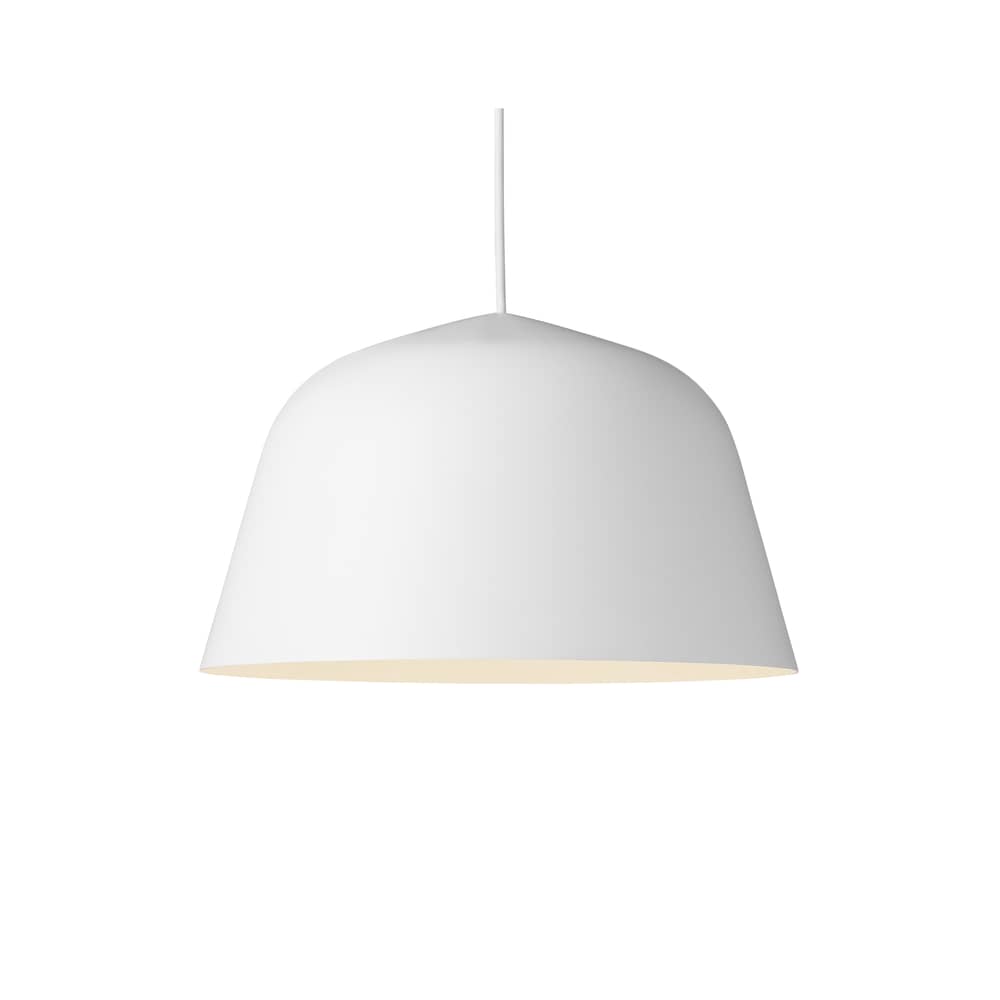Suspension Ambit   / Ø 40 cm - Muuto - Blanc - Aluminium, Tissu