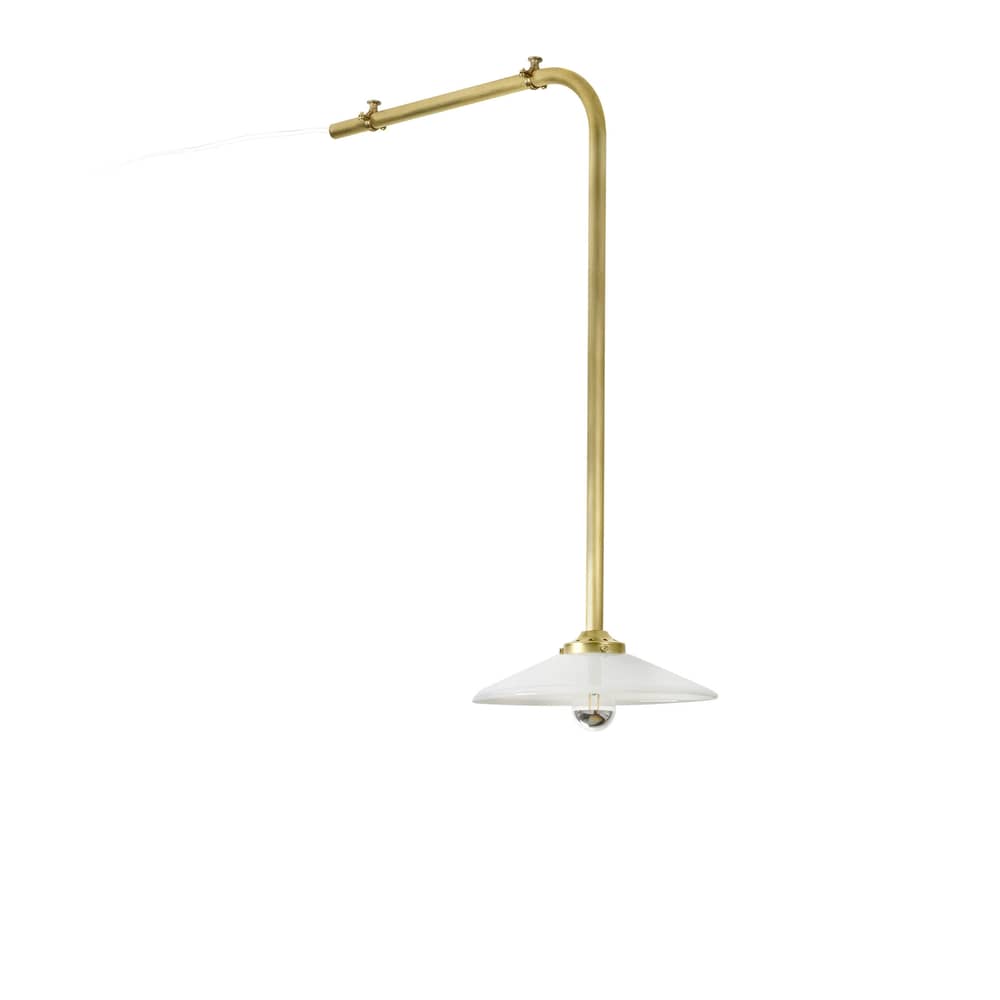 Plafonnier Ceiling Lamp n°3 métal or / H 60 x L 40 cm / Seconde vie - valerie objects - Laiton - Acier, Verre