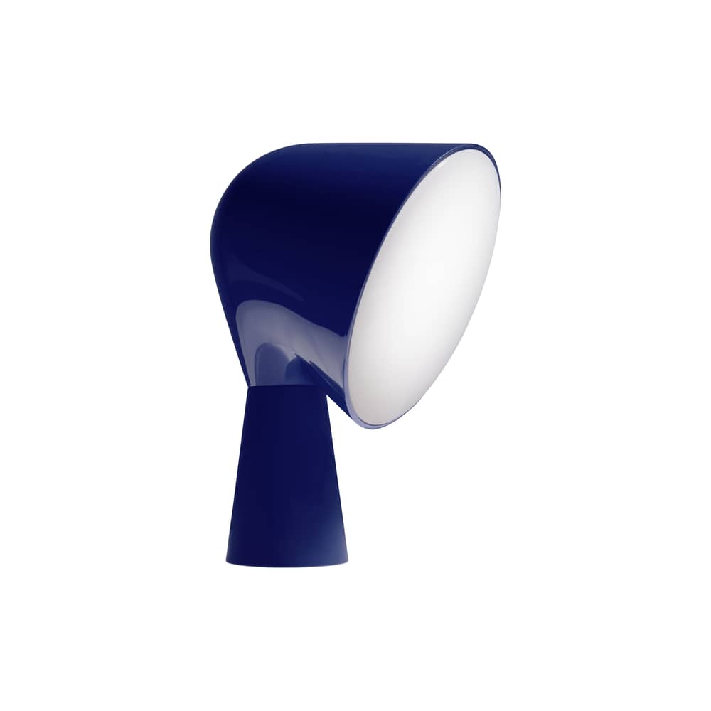 Tischleuchte Binic plastikmaterial blau / Ionna Vautrin, 2010 - Foscarini - Blau - ABS, Polykarbonat