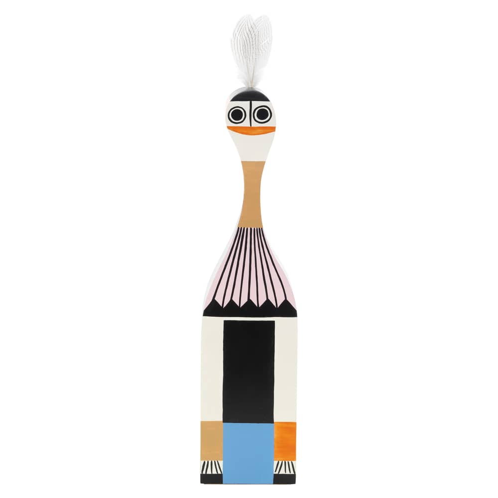 Vitra Wooden Doll No. 1 super large Decoration - multicoulered