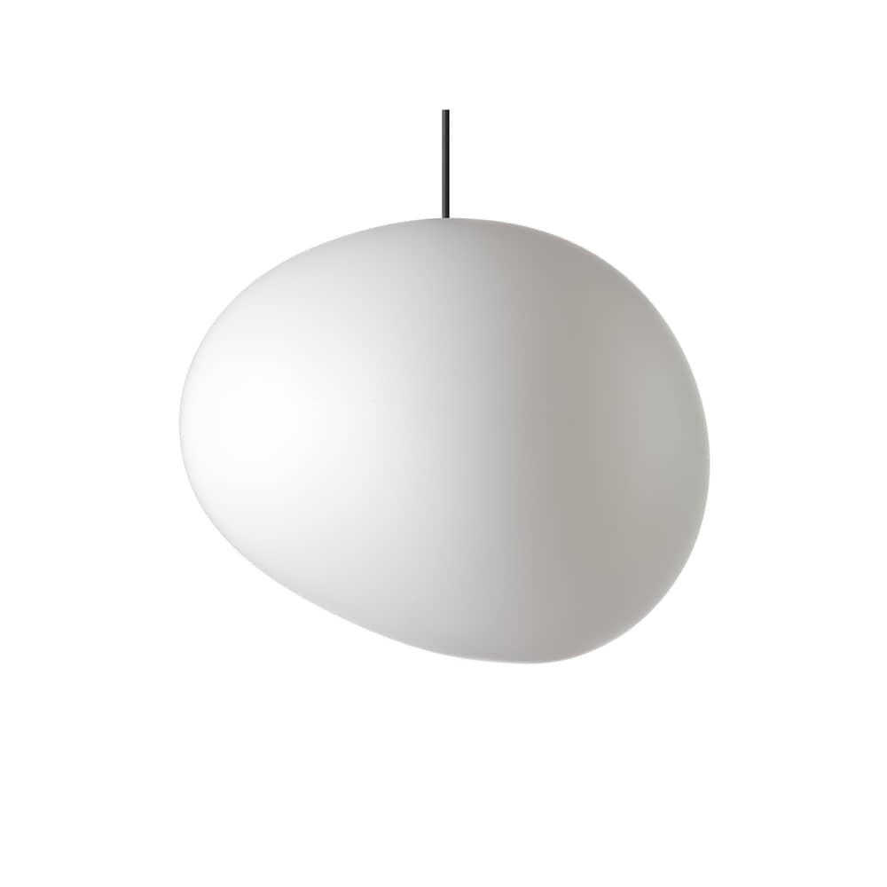 ARTOFBLACK ホワイト Large 60cm ペンダントライト新品未使用 Outdoor pendant Gregg Grande Foscarini L 46 cm - White - Plastic