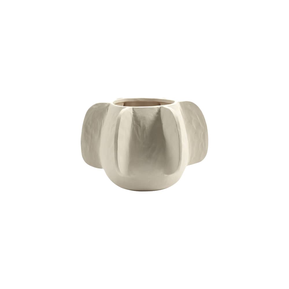 Cache-pot Molly 8 céramique beige / Ø 23 x H 17 cm - Serax - Beige - Grès