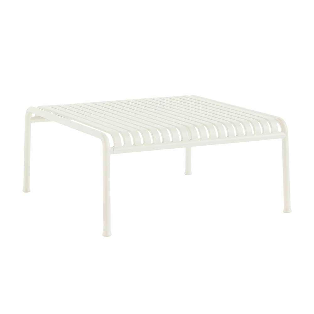 Tavolino Palissade metallo bianco / 81,5 x 86 x H 38 cm - Bouroullec, 2016 - Hay - Bianco cremoso - Acciaio laccato epossidico
