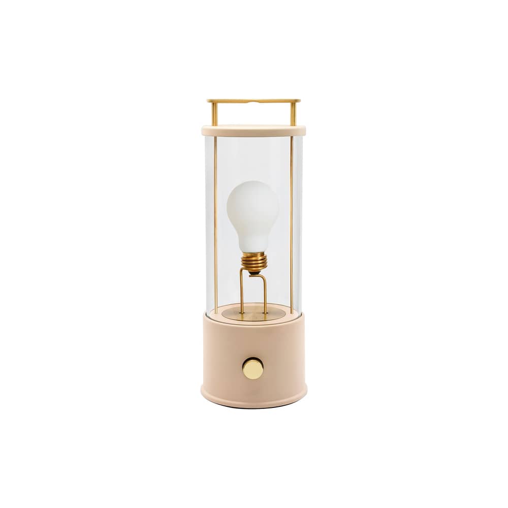 Lampe sans fil rechargeable The Muse 2.0 métal rose / IP44 - TALA - Rose Setting Plaster - Aluminium, Verre borosilicaté