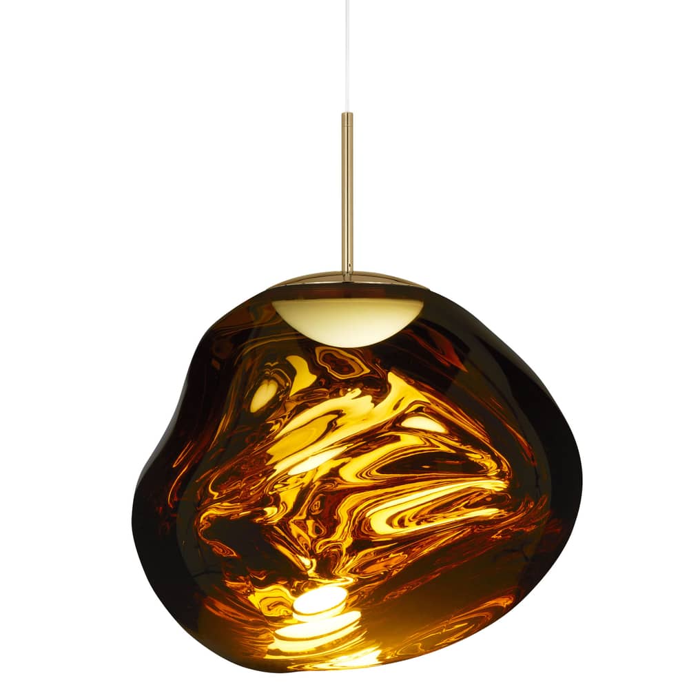 Tom Dixon Melt LED Pendant - gold | Made In Design UK