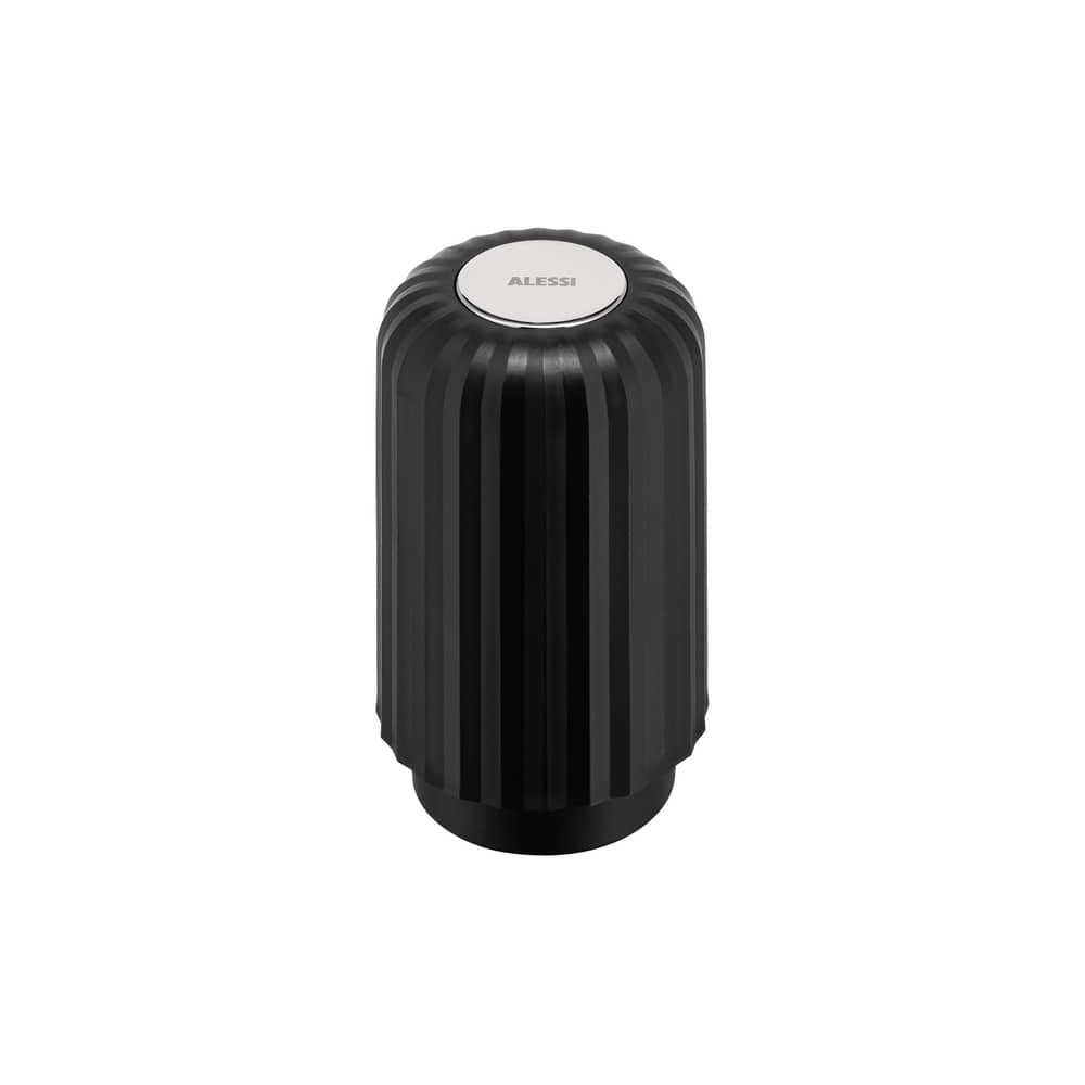 Vide-capsules Plissé / Pour recycler capsules Nespresso et compatibles - Alessi - Noir - Résine thermoplastique
