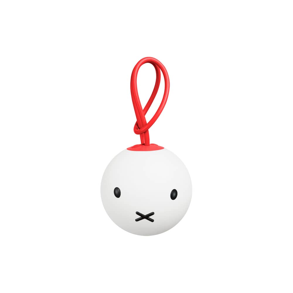 Lampe extérieur sans fil rechargeable Bolleke x Miffy / LED - Ø 20 cm - Fatboy - Miffy - Polyéthylène, Silicone