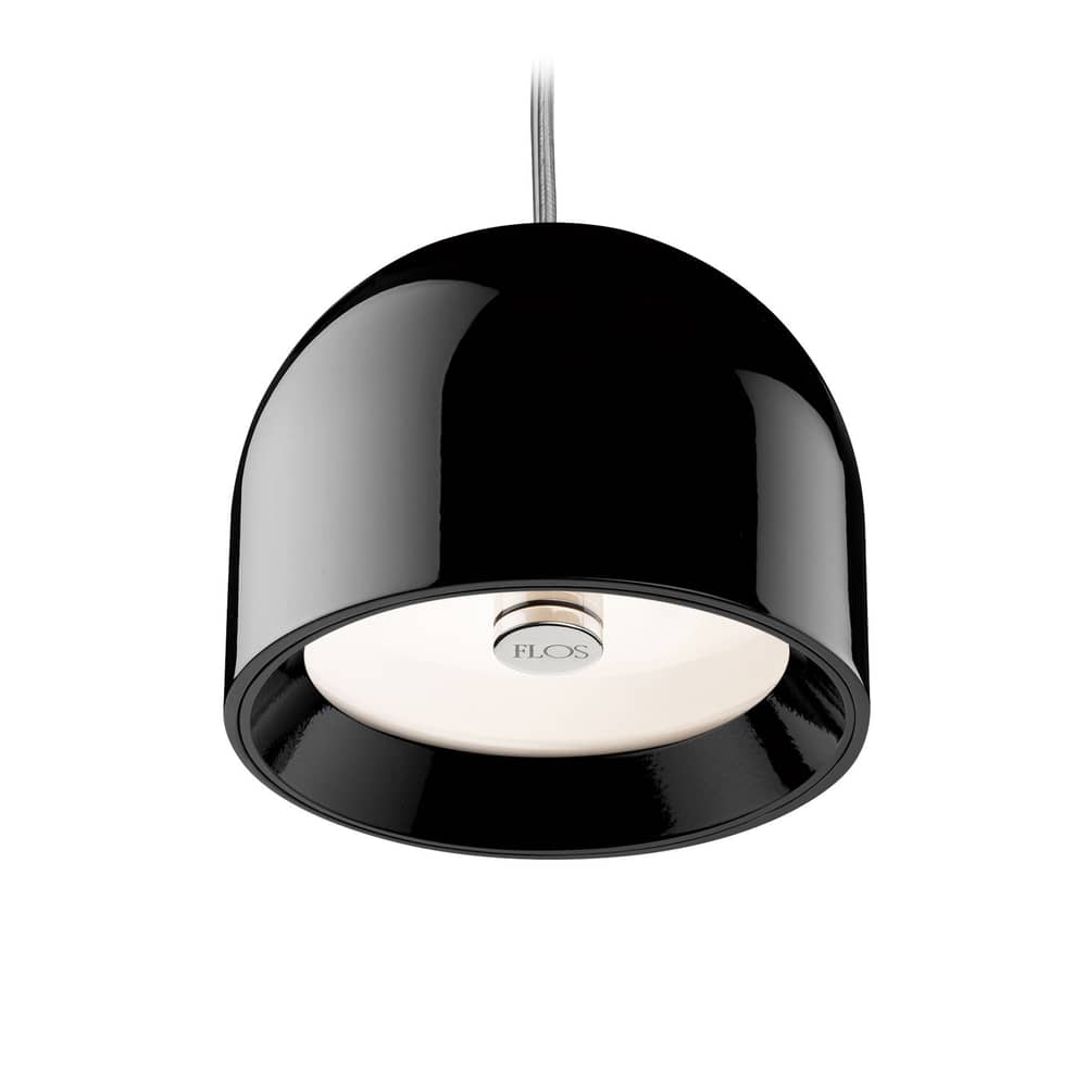 Suspension Wan métal noir - Flos - Noir - Aluminium