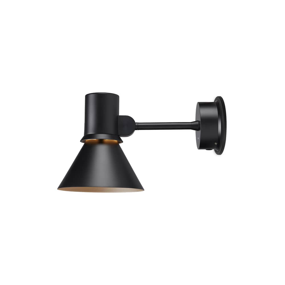 Wandleuchte Type 80 metall schwarz - Anglepoise - Schwarz - Aluminium, Gusseisen, Stahl