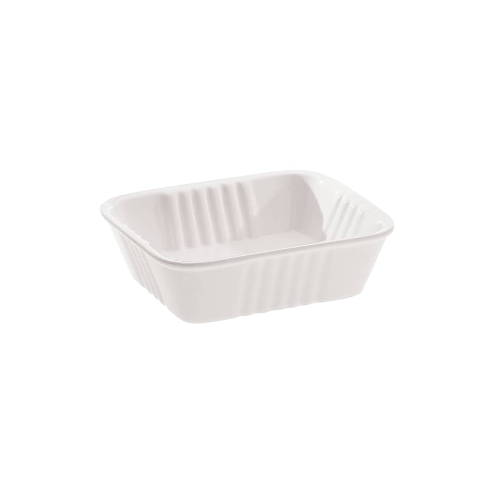 Plat Estetico quotidiano céramique blanc / 14 x 11 cm - Seletti - A l\'unité / Blanc - Porcelaine