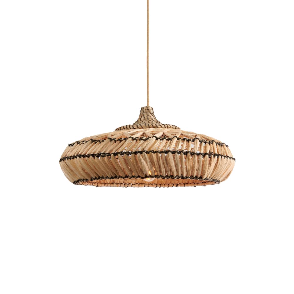Sospensione Rinjani fibre beige / Ø 50 cm - GOOD&MOJO - Ø 50 cm / Naturale - Abaca