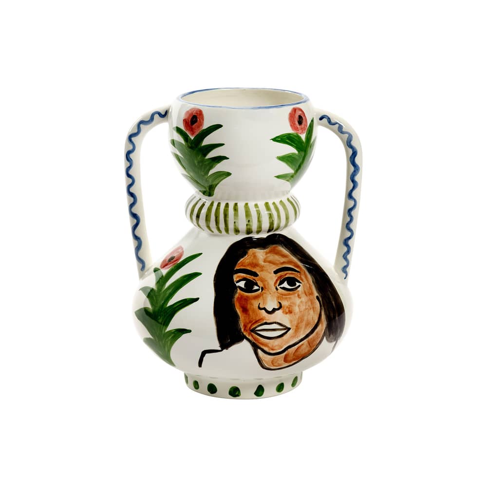 Vase Mamey céramique multicolore / Ø 32 x H 40 cm - Serax - Multicolore - Grès émaillé