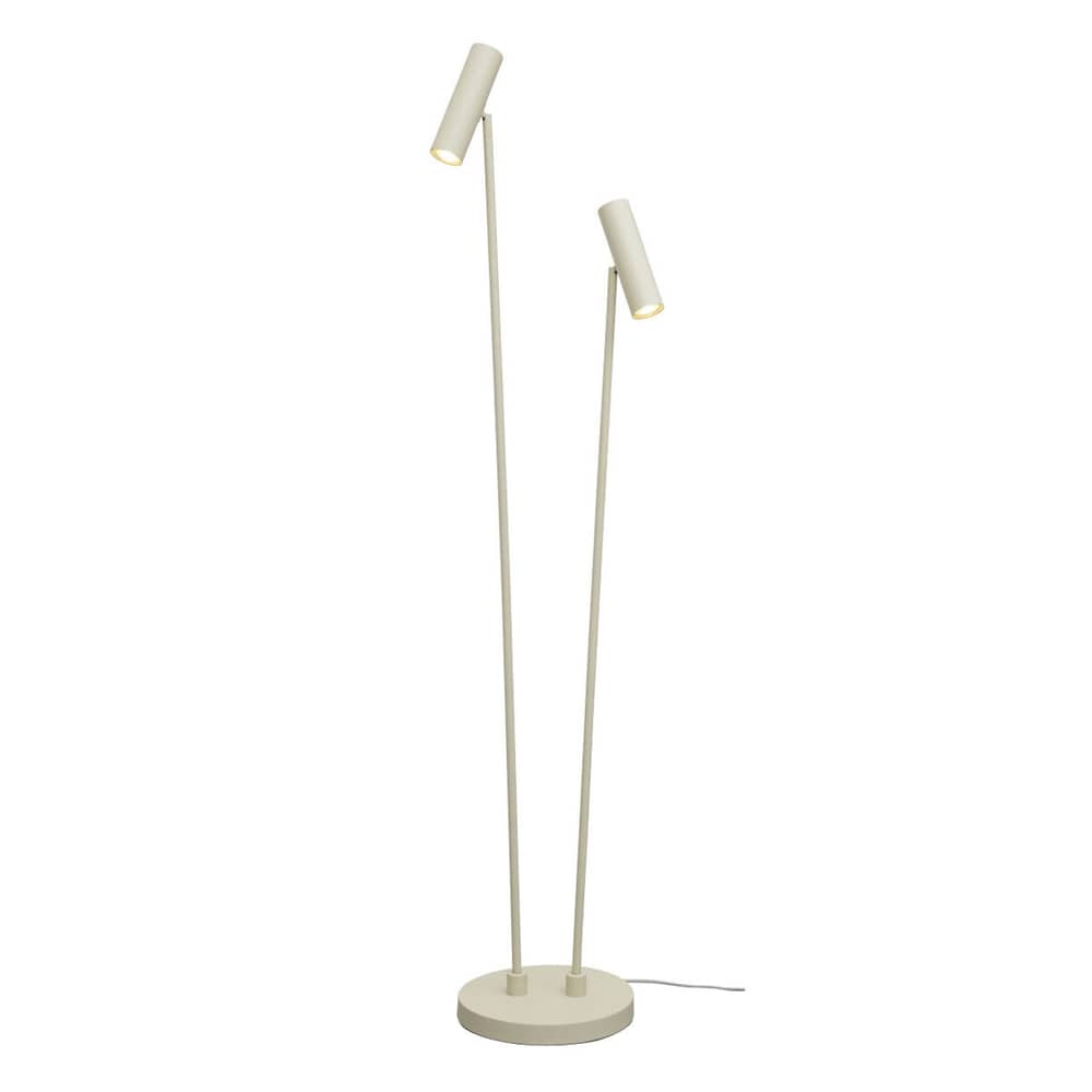 Lampadaire Havana / 2 abat-jours orientables - It\'s about Romi - Vert pâle - Fer