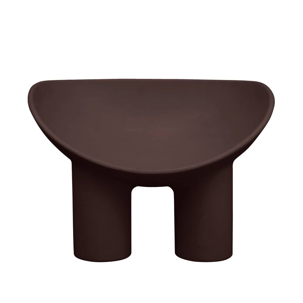 Sessel Roly Poly von Driade - torfbraun | Made In Design