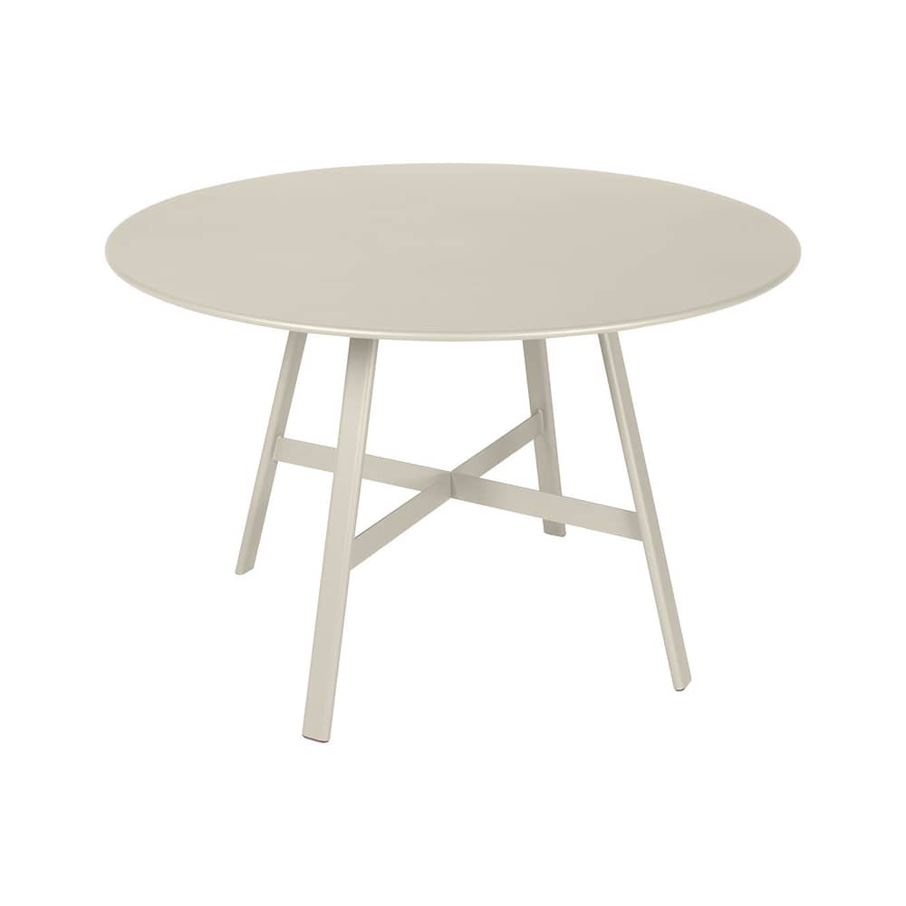 Table ronde So’O / Ø 117 cm - 6 personnes - Fermob - Gris argile - Acier