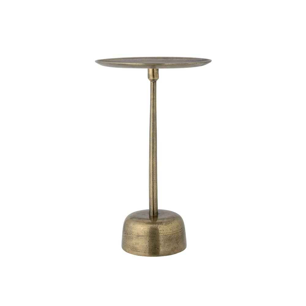 Tavolino d\'appoggio Maris oro metallo / Metallo - Ø 30,5  xH 51 cm - Bloomingville - Ottone patinato - Alluminio