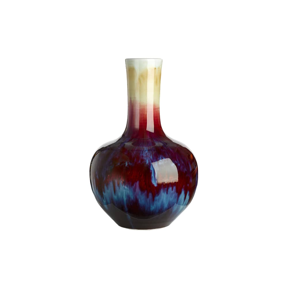 Vase Crazy céramique multicolore - POLSPOTTEN - Multicolore - Porcelaine émaillée
