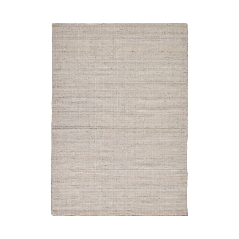 Tapis d\'extérieur Haze gris / 140 x 200 cm - Hay - Gris clair - Polyester recyclé, Viscose