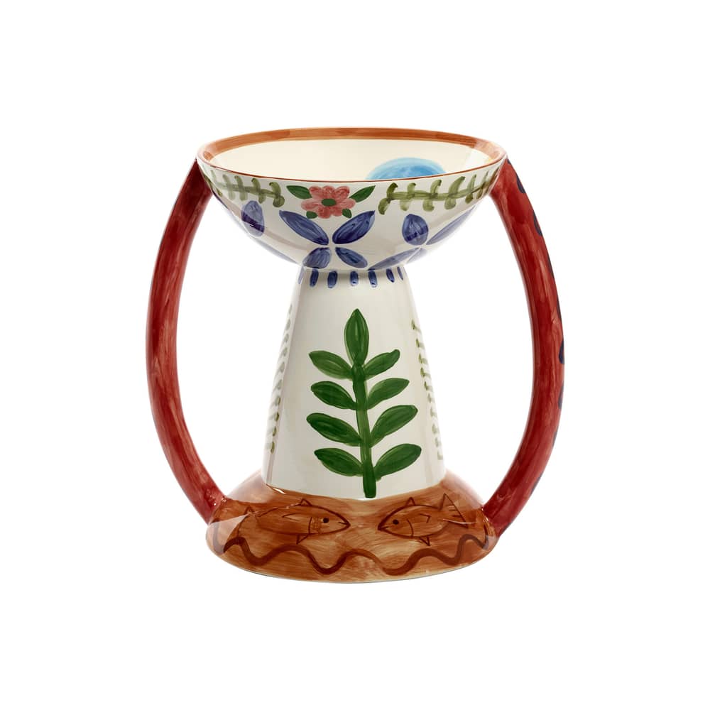 Vase Charapita céramique multicolore / Ø 43 x H 41 cm - Serax - Multicolore - Grès émaillé