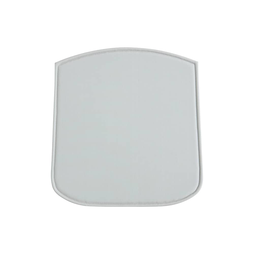 Accessoire / Coussin assise pour chaise & fauteuil Deville - Hay - Gris clair - Mousse polyuréthane, Tissu oléfine