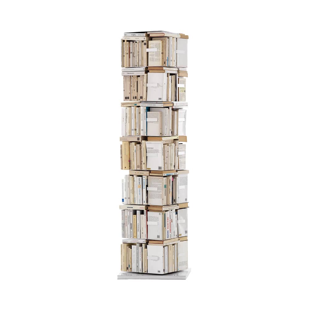 Opinion Ciatti Ptolomeo Rotating bookshelf - white | Made In Design UK