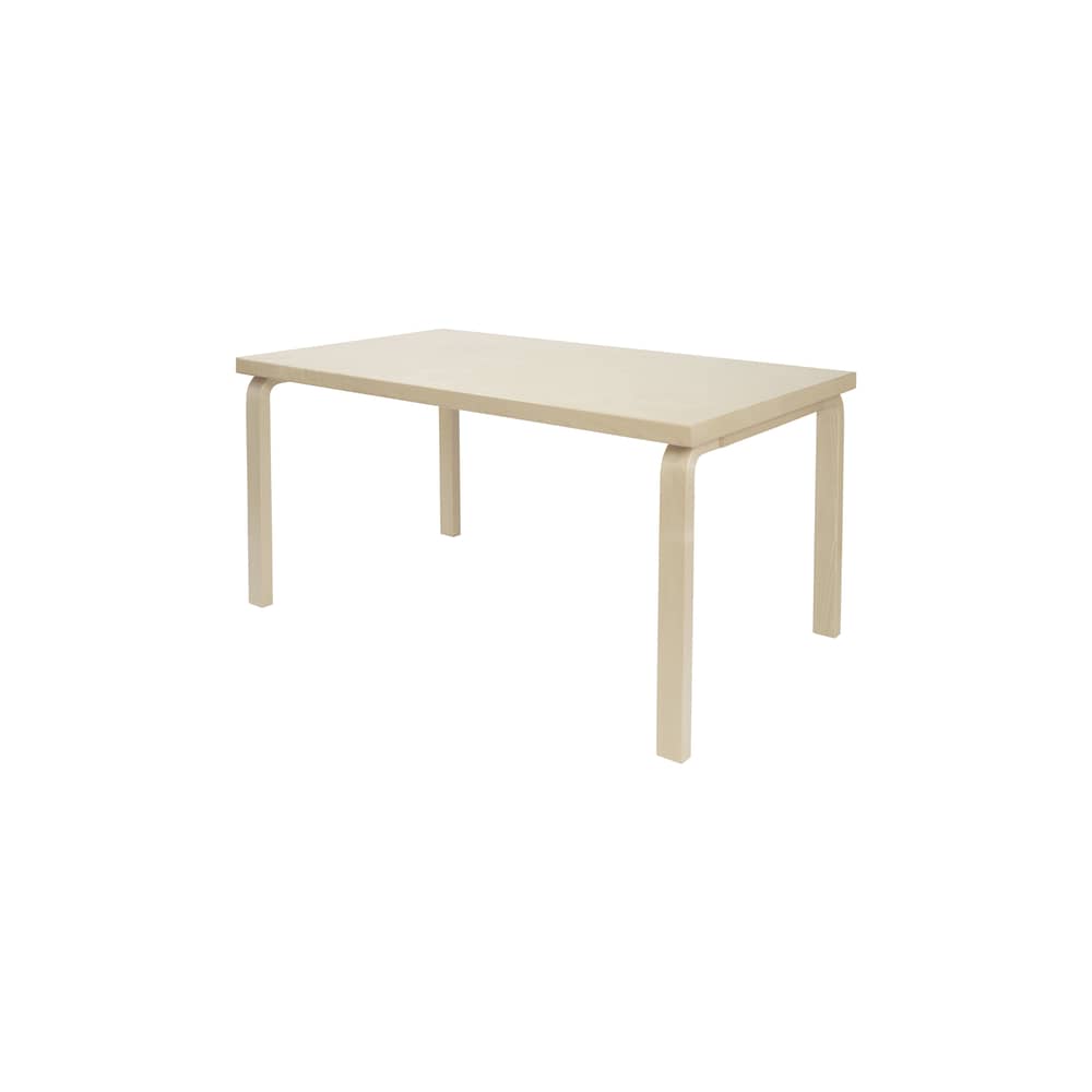 Table rectangulaire Aalto 82A / 150 x 85 cm - Alvar Aalto, 1933 - ARTEK - 150 x 85 cm / Bouleau - Lamellé-collé de bouleau, Placage bouleau