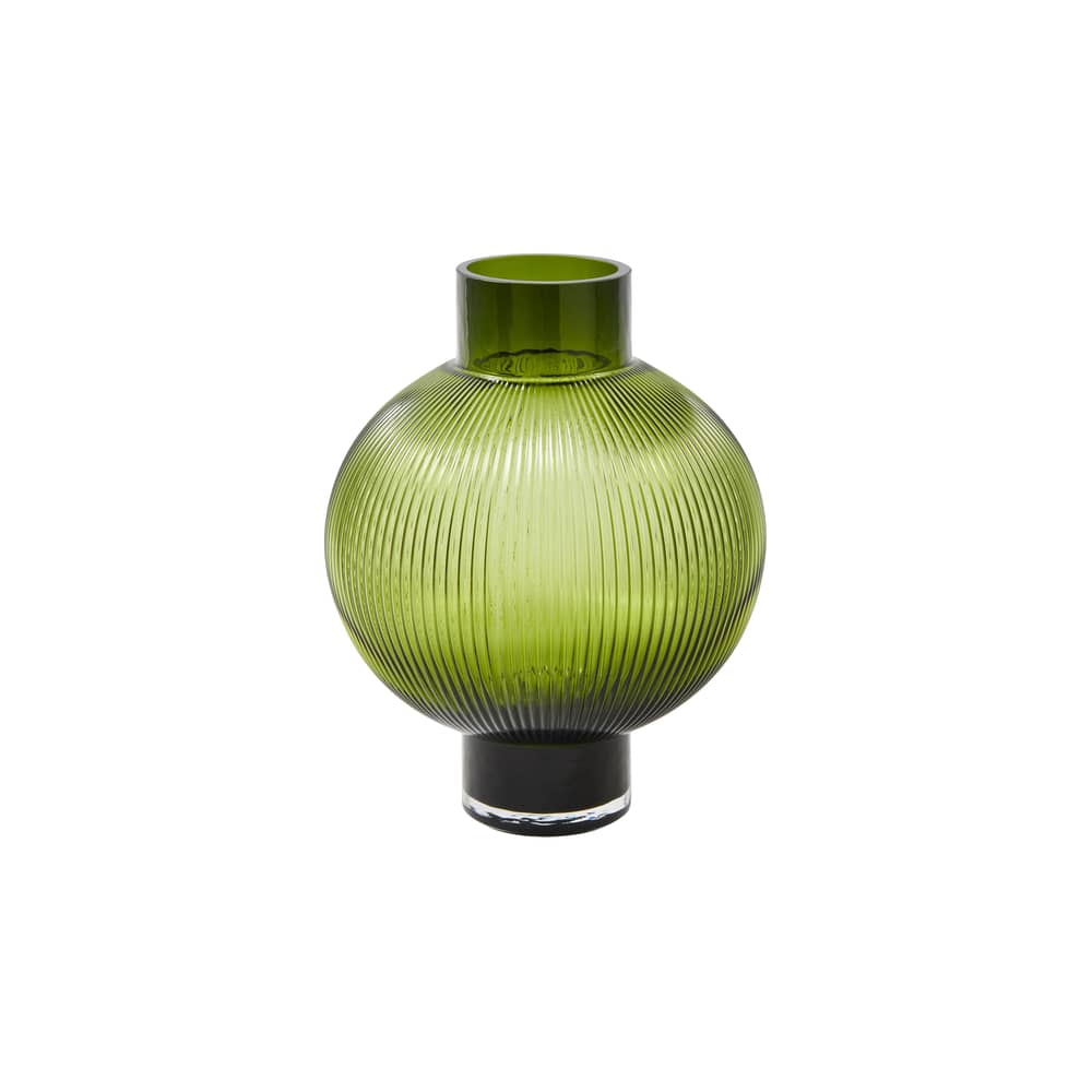 Vase Hot Air Balloon / H 30 cm - Pols Potten - Vert - Verre