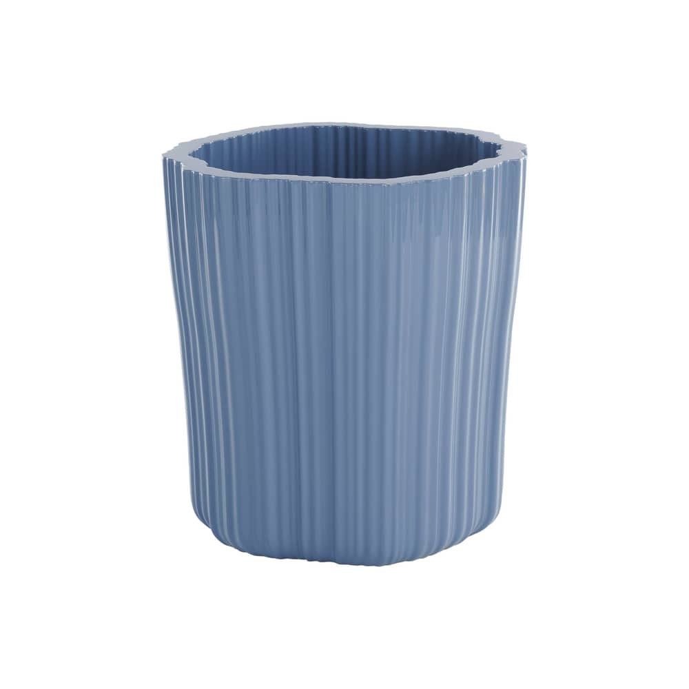 Cache-pot Corteza Small / 50 x 53 cm x H 56 cm - Kartell - Lilas - Polyéthylène recyclé