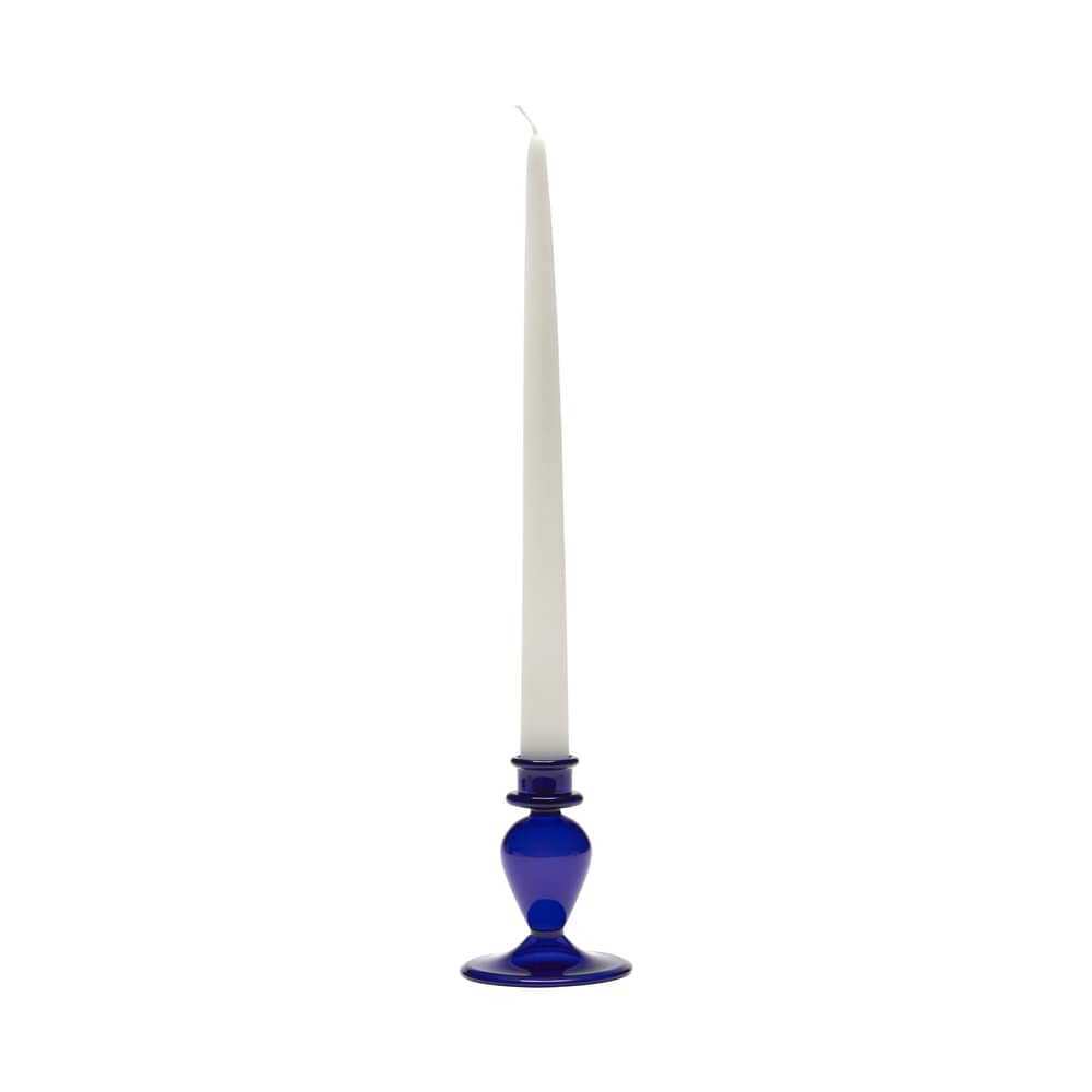 Nabucho 01 Candle stick glass blue - Serax - Blue - Borosilicated glass