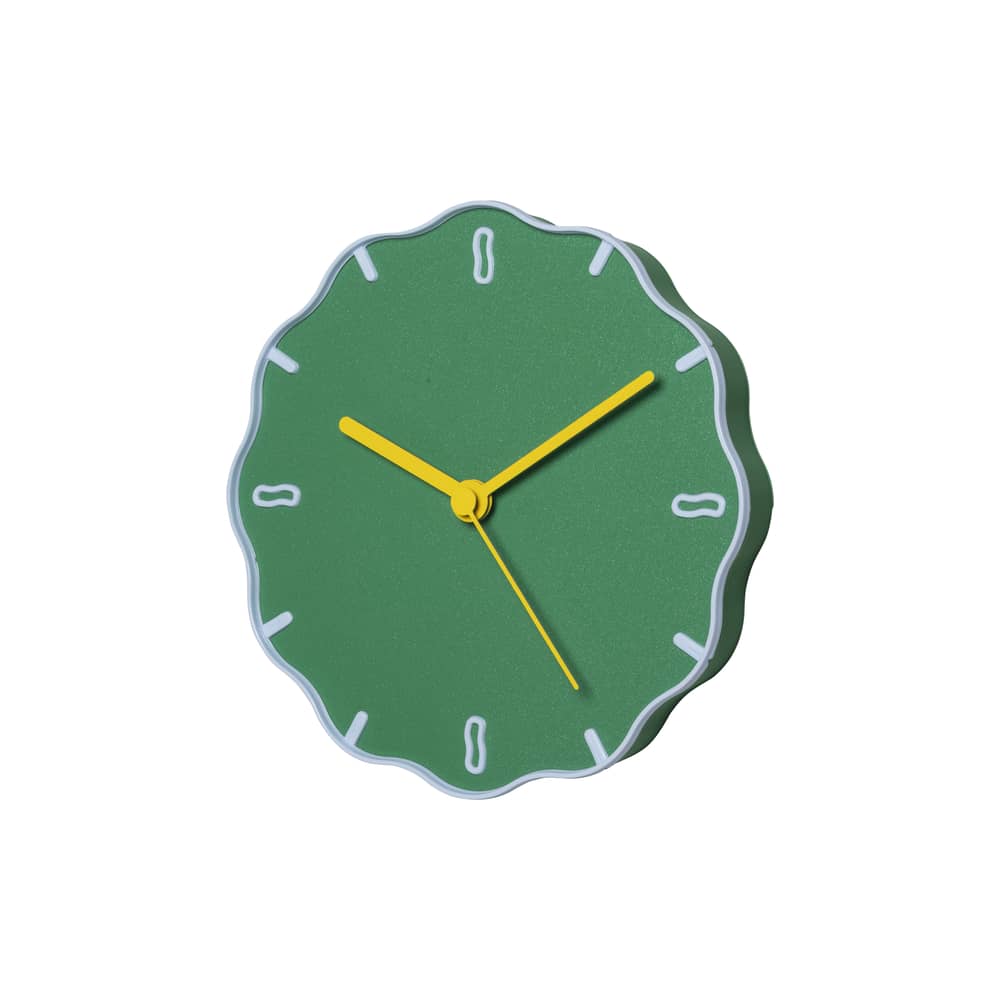Horloge Margherita / Plastique recyclé - Warren & Laetitia - Vert - Plastique recyclé