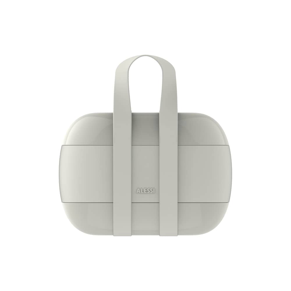 Alessi Food à porter Lunch box - grey | Made In Design UK